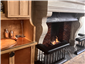 private dining room fireplace